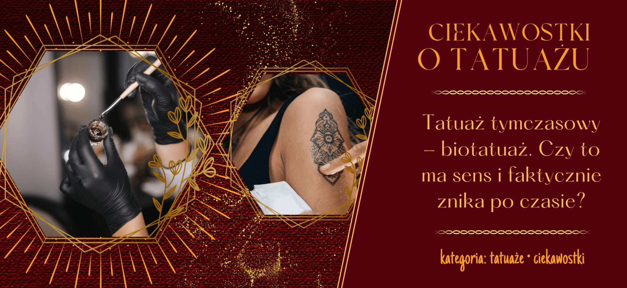 Biotatuaż, tatuaż tymczasowy, tatuaż z henny | PROPAGANDA TATTOO & PIERCING | Studio tatuażu i piercingu Poznań. Sklep biżuteria do piercingu Poznań. Szkolenia z piercinu Poznań. Laserowe usuwanie tatuażu Poznań.
